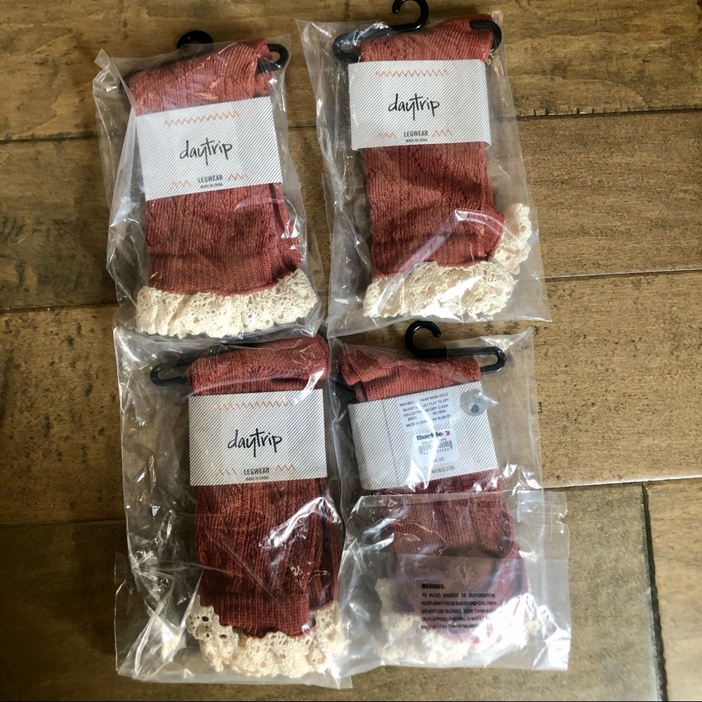 4 pack Buckle Daytrip Legwear socks